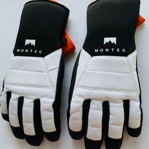 🖤❄️MONTEC Small Unisex Black White Snow gloves BRAND NEW❄️🖤 - Picture 9 of 13